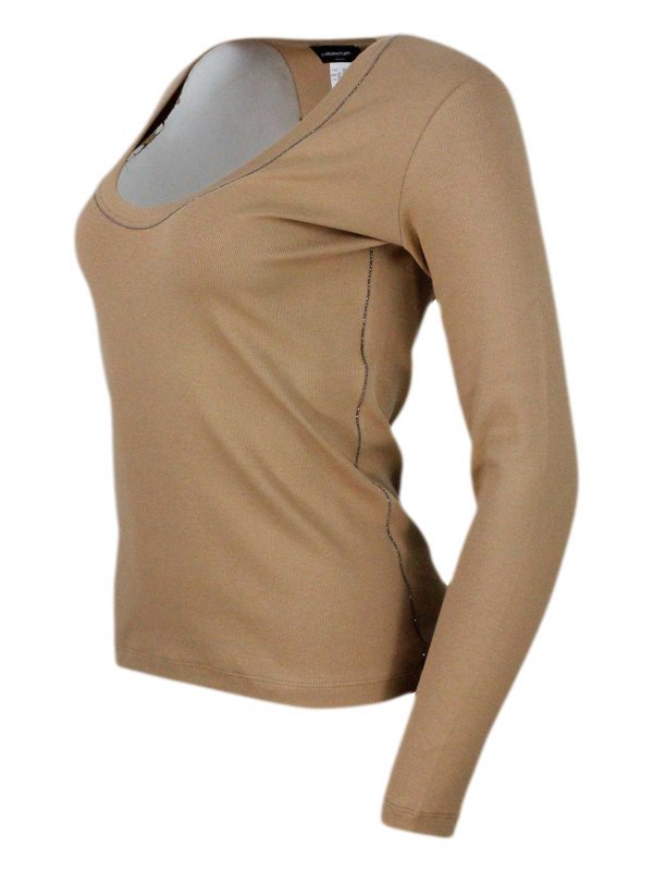 FABIANA FILIPPI: t-shirt online - T-shirt in jersey