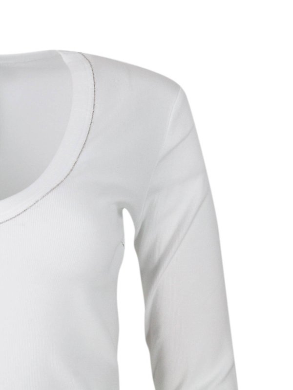 T-Shirt - Weiß shop online: FABIANA FILIPPI