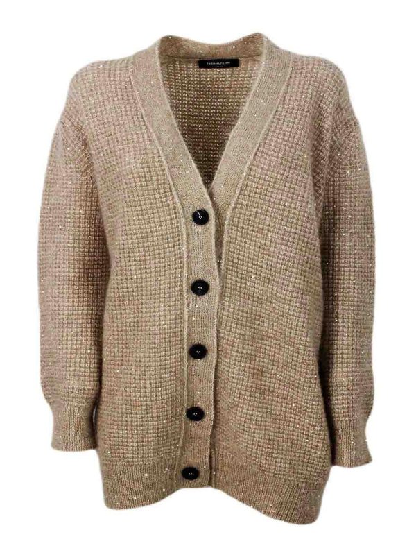 FABIANA FILIPPI: Pull col rond - Pull Col Rond - Beige