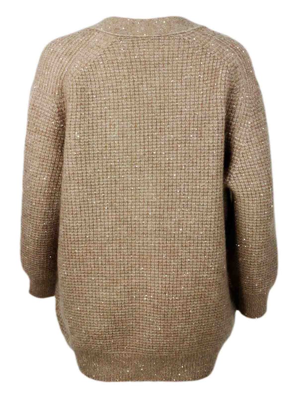 The Best Shops FABIANA FILIPPI: Pull col rond - Pull Col Rond - Beige