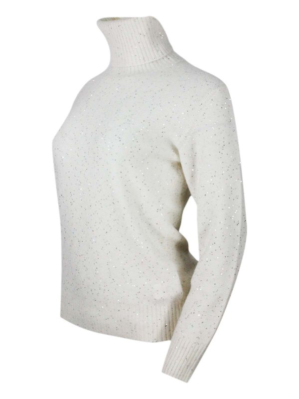 FABIANA FILIPPI: maglia collo rotondo online - Girocollo in misto lana