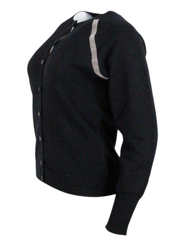 FABIANA FILIPPI: maglia collo rotondo online - Girocollo in misto lana ... girocollo