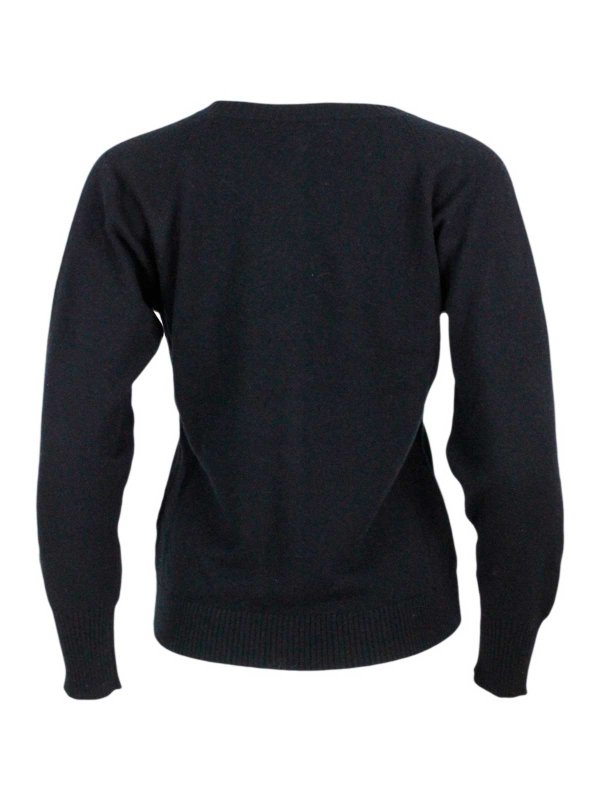 The Best Shops FABIANA FILIPPI: maglia collo rotondo - Girocollo in misto lana ... girocollo