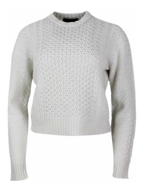 FABIANA FILIPPI: crew necks - Wool blend crewneck