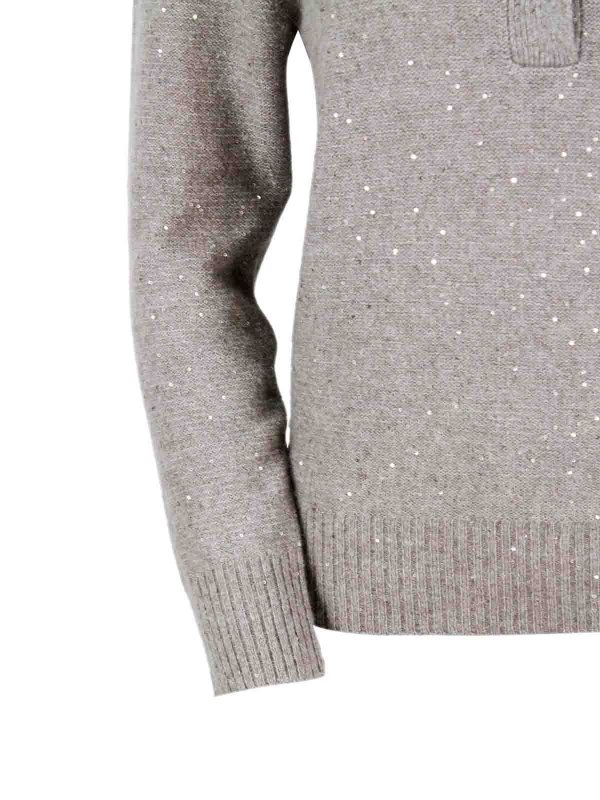 Pull Col Rond - Marron shop online: FABIANA FILIPPI