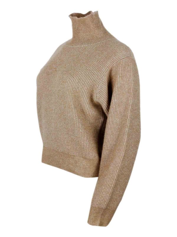 FABIANA FILIPPI: Pull col rond online - Pull Col Rond - Marron