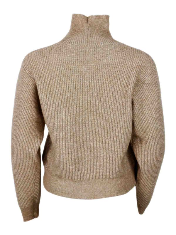 The Best Shops FABIANA FILIPPI: Pull col rond - Pull Col Rond - Marron