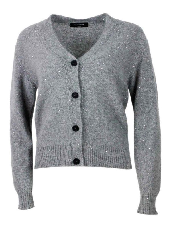 FABIANA FILIPPI: Pull col rond - Pull Col Rond - Gris