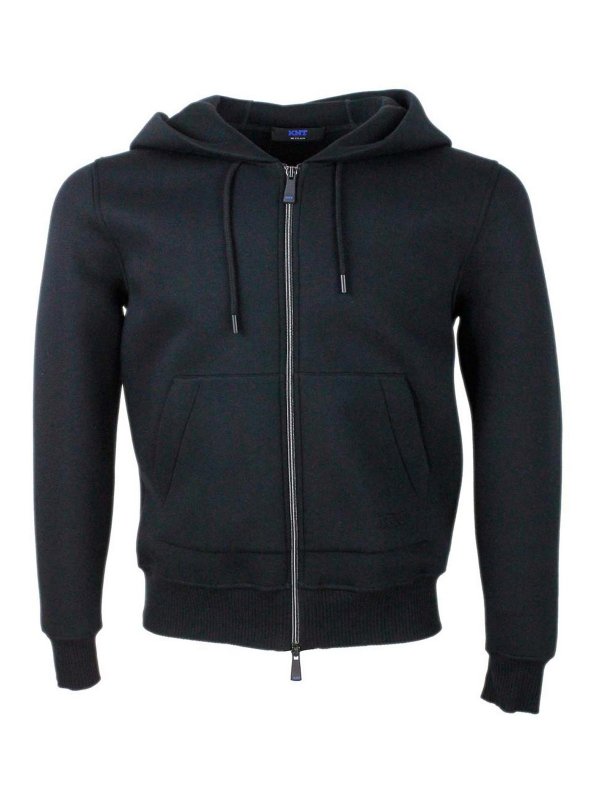 KITON: Sudaderas y suéteres - Sudadera - Negro