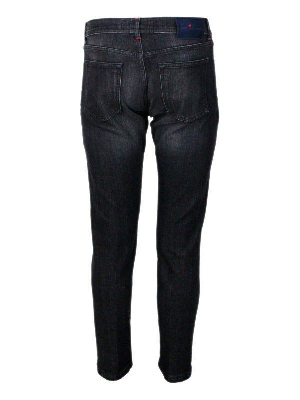 The Best Shops KITON: Bootcut - Bootcut Jeans - Grau