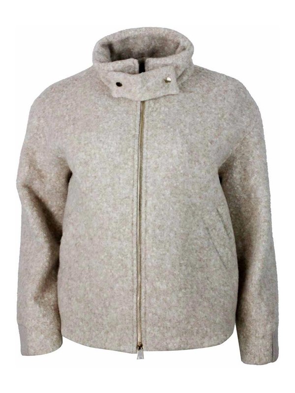 LORENA ANTONIAZZI: casual jackets - Wool blend jacket