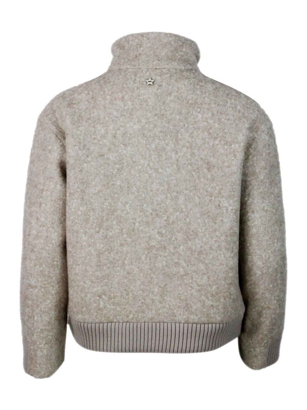 The Best Shops LORENA ANTONIAZZI: casual jackets - Wool blend jacket