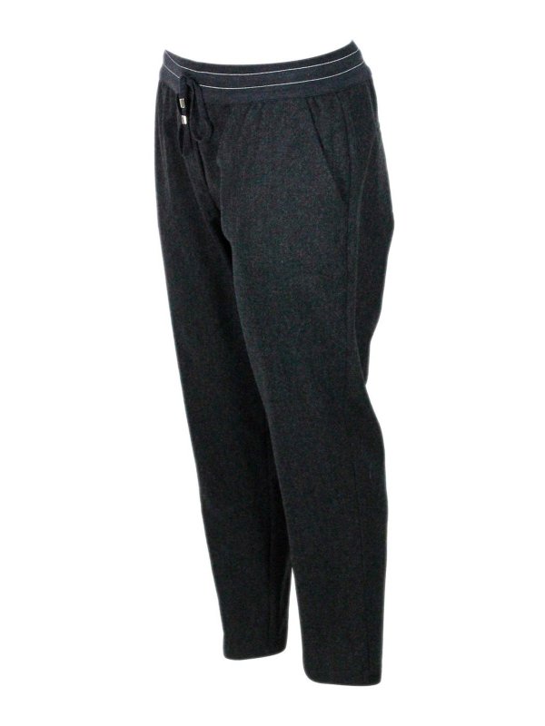 LORENA ANTONIAZZI: トラウザーショーツ online - ショートパンツ - グレー