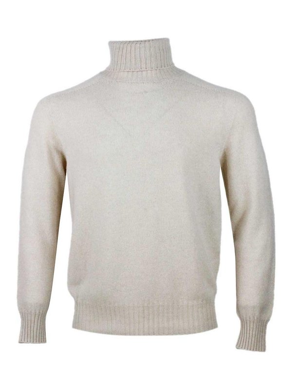 MALO: クルーネック - クルーネック - ベージュ