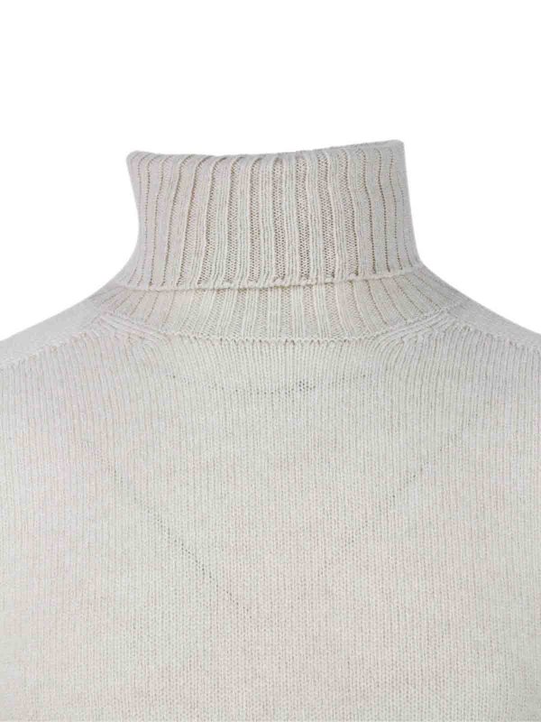 クルーネック - ベージュ shop online: MALO