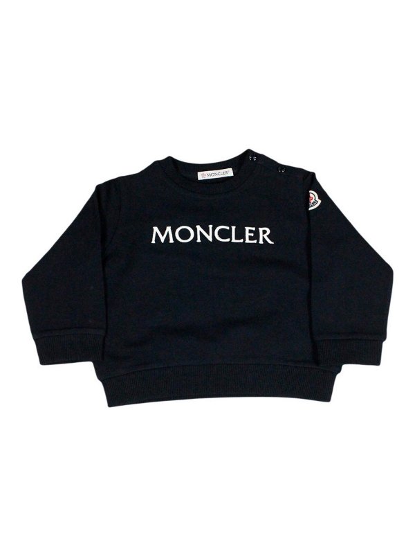 MONCLER: Sweatshirts & Sweaters - Cotton sweatshirt