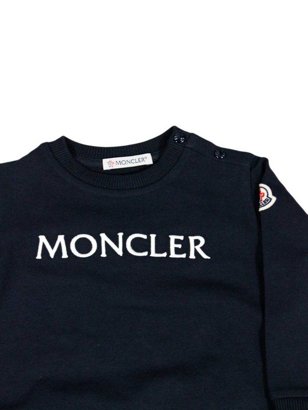 MONCLER: Sweatshirts & Sweaters online - Cotton sweatshirt
