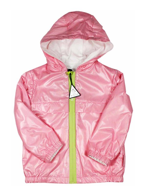 モンクレール・ジュニアジャケット 楽天市場】MONCLER (モンクレール) フード 総柄ロゴ フルジップ