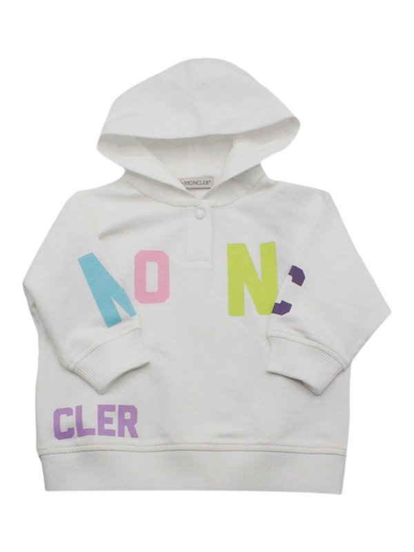 MONCLER: Sweatshirts & Sweaters - Tech fabric sweatshirt