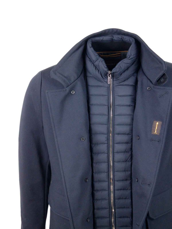 Veste Casual - Bleu Foncé shop online: MOORER