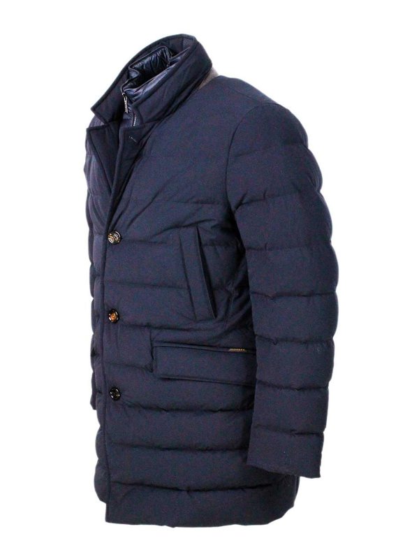 MOORER: Manteaux courts online - Manteau Court - Bleu Foncé