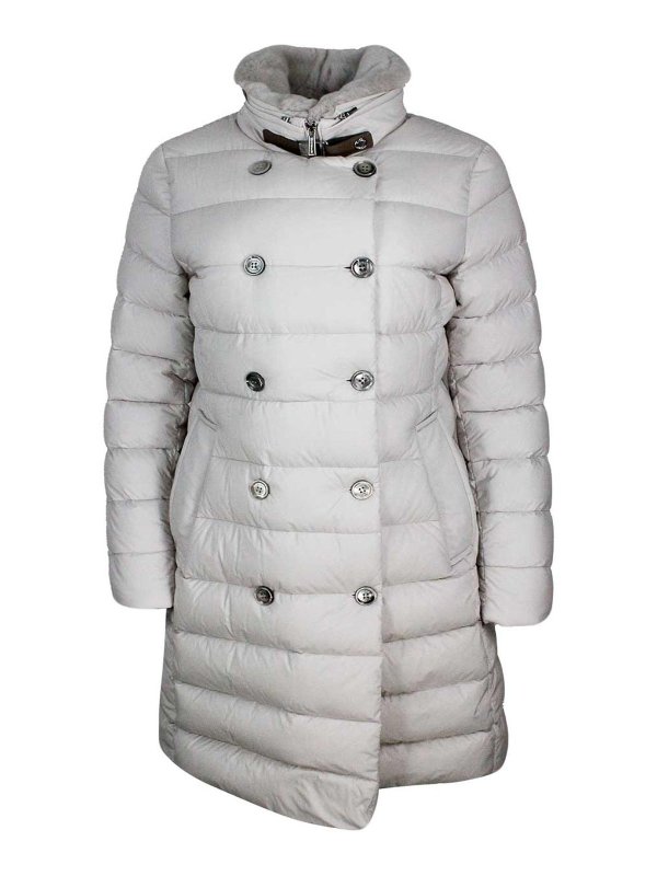 MOORER: Manteaux courts - Manteau Court - Blanc