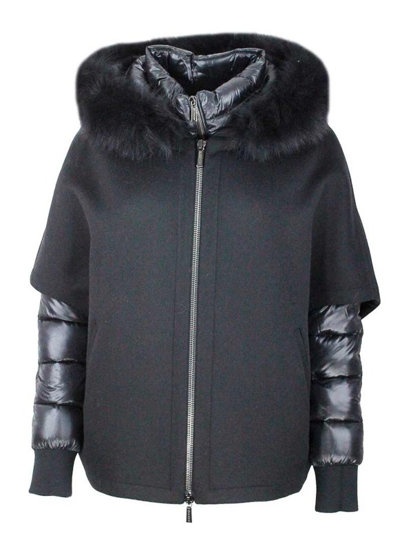 MOORER: Vestes casuals - Veste Casual - Noir