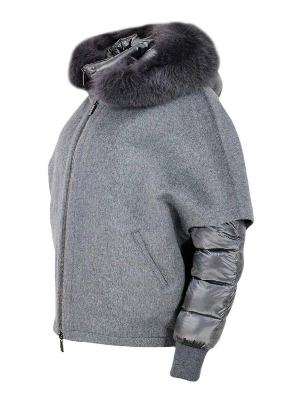 MOORER: カジュアルジャケット online - カジュアルジャケット - グレー