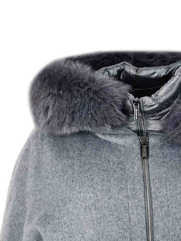 カジュアルジャケット - グレー shop online: MOORER