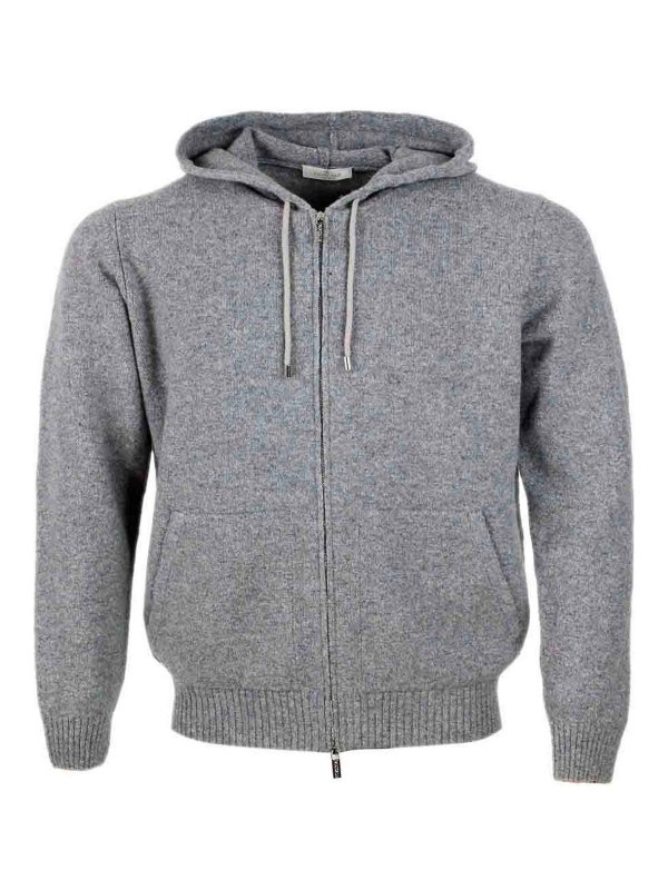 PANICALE: Suéteres con cuello pico - Suéter Cuello Redondo - Gris