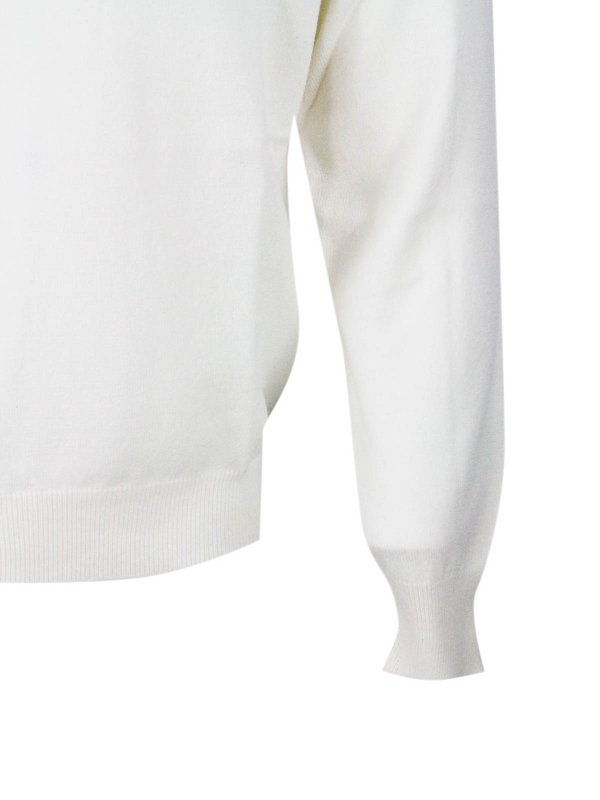 Suéter Cuello Redondo - Crema shop online: SONRISA