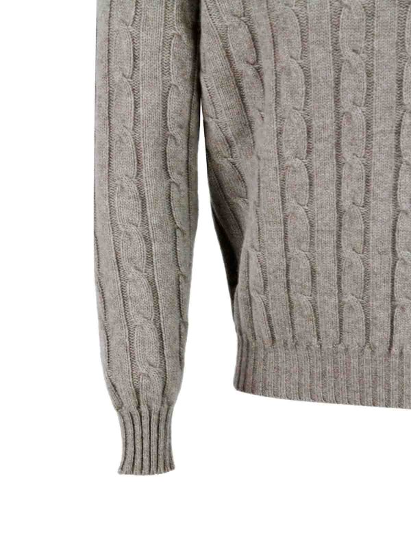 Suéter Cuello Redondo - Marrón shop online: SONRISA