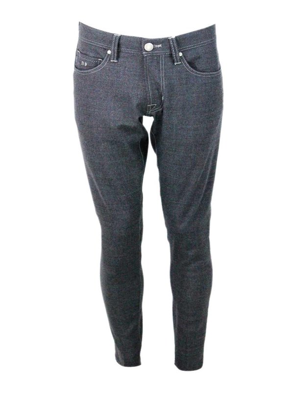 TRAMAROSSA: Shorts - Shorts - Gris Oscuro