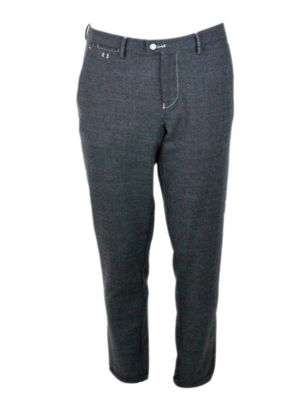 TRAMAROSSA: Trousers Shorts - Wool blend pants