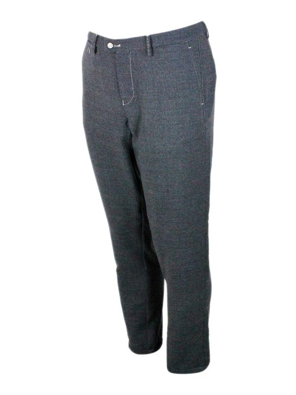 TRAMAROSSA: Trousers Shorts online - Wool blend pants