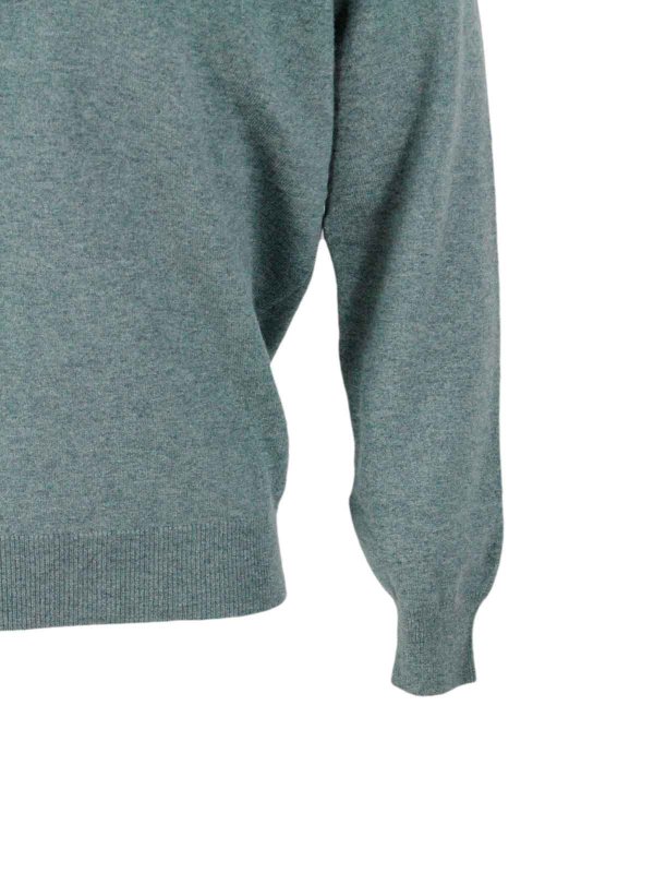 Cashmere crewneck shop online: BRUNELLO CUCINELLI