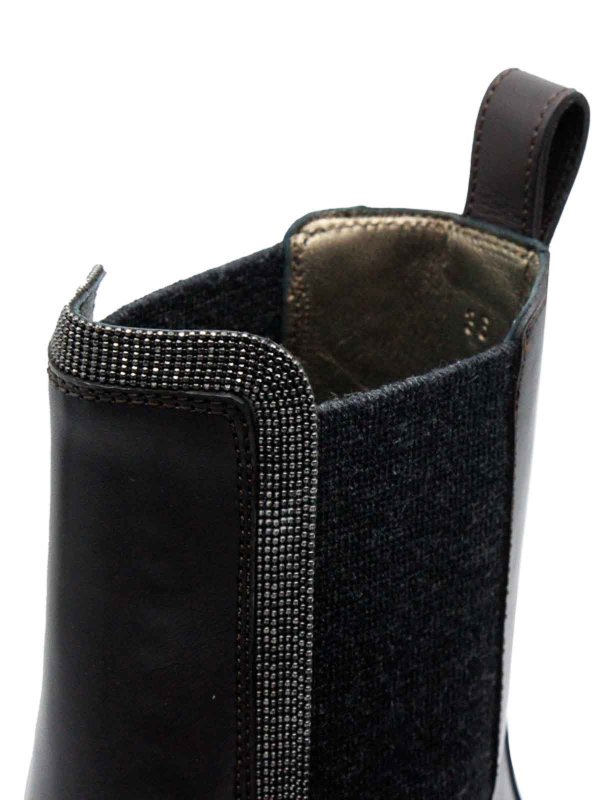 The Best Shops BRUNELLO CUCINELLI: ankle boots - Leather boots