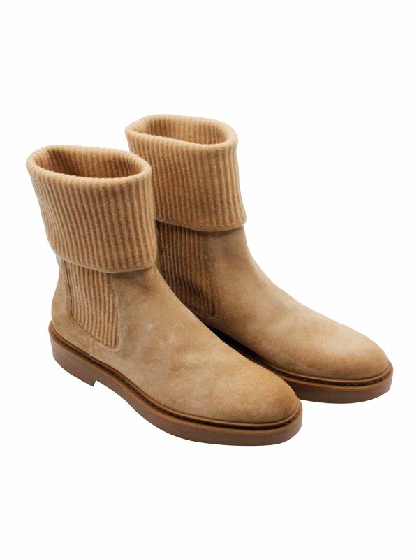 SANTONI: Bottines online - Bottes - Beige