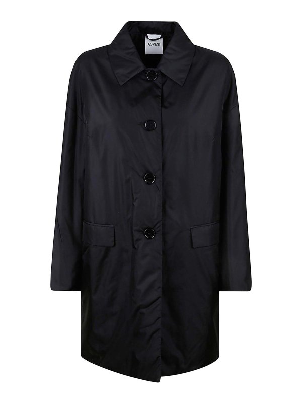 ASPESI: short coats - Coat Black