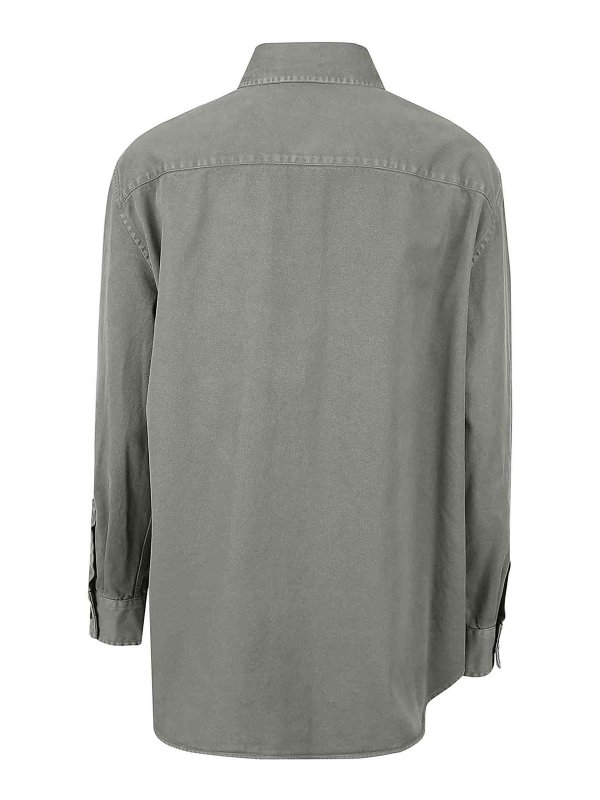 ASPESI: シャツ online - シャツ - ダークグリーン