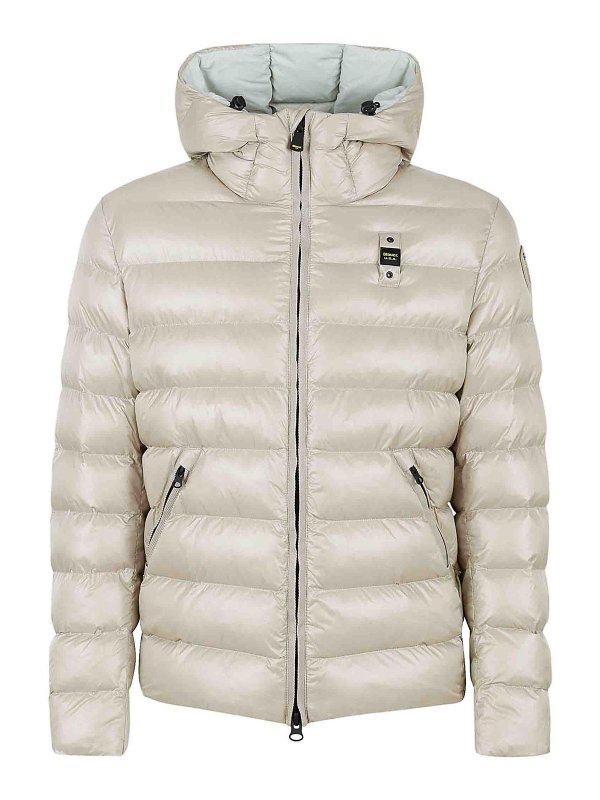 BLAUER: knee length coats - Coat Beige