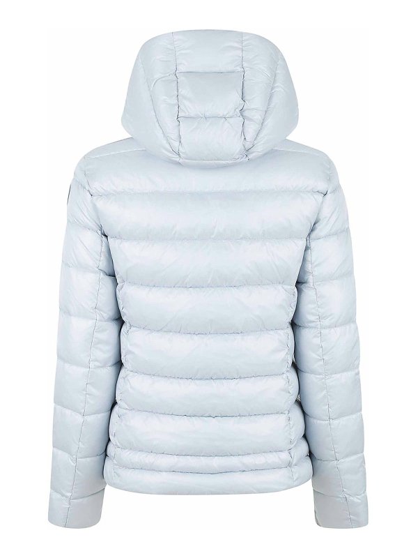 BLAUER: knee length coats online - Coat Light Blue