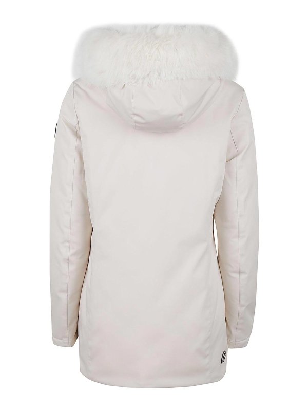Colmar Originals: knee length coats online - Colmar Coat Ivory