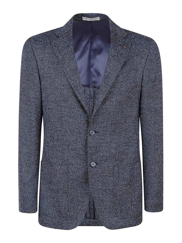 CORNELIANI: casual jackets - Jacket Blue