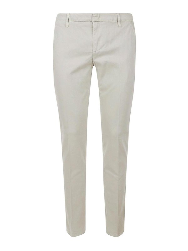 DONDUP: Pantalones casual - Pantalón Casual - Beis