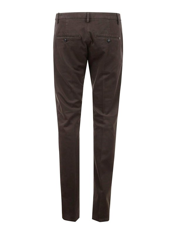 DONDUP: casual trousers online - Trousers Dark Brown
