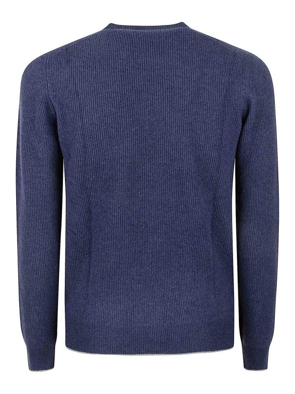 FEDELI: クルーネック online - クルーネック - 黒