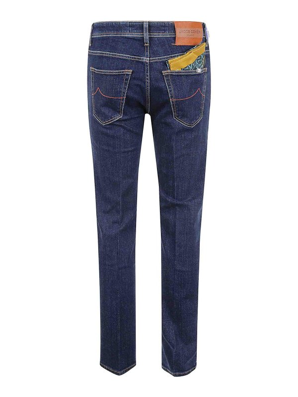 JACOB COHEN: ブーツカットジーンズ online - ブーツカットジーンズ - ダークウォッシュ
