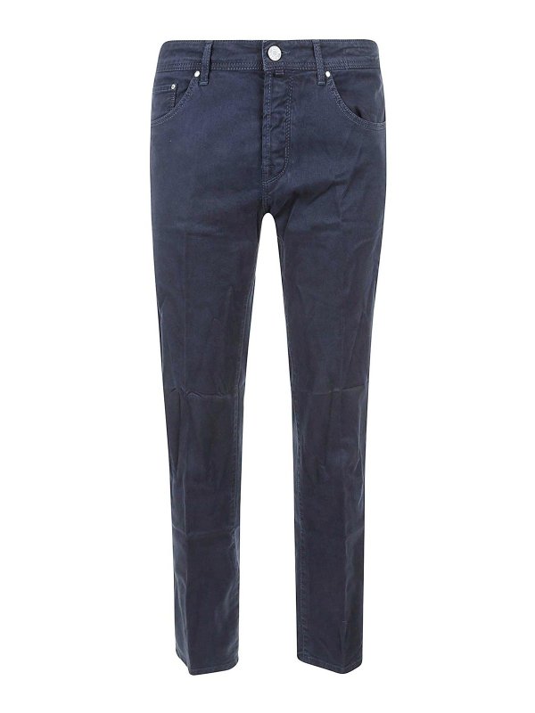 JACOB COHEN: Casual Hosen - Casual Hose - Blau