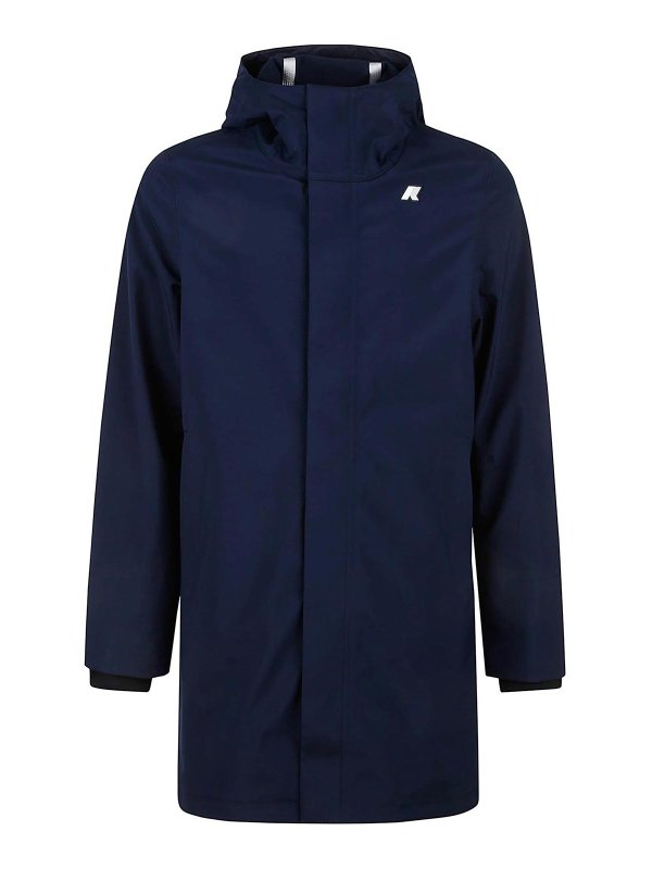 K-WAY: casual jackets - Coat Blue